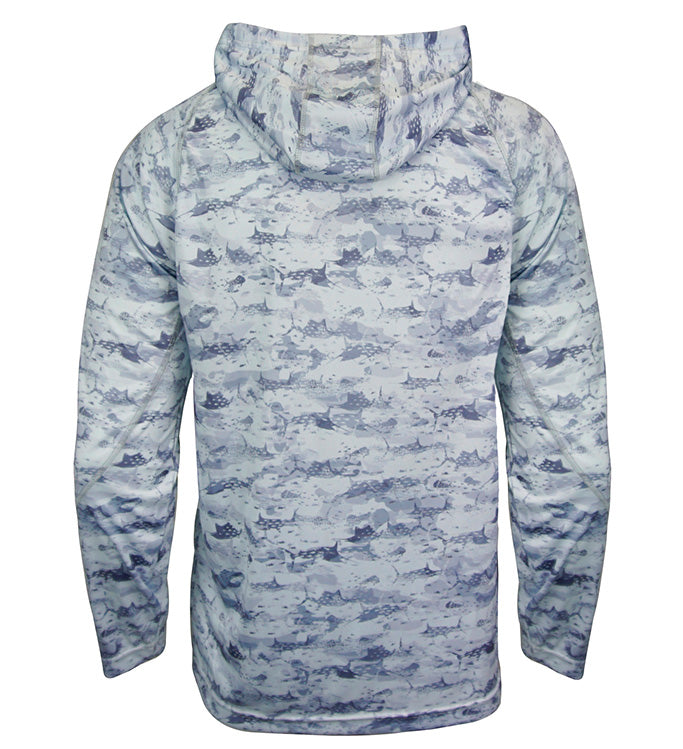 Hook & Tackle Men's Billfish Camo UV Fishing Hoodie
