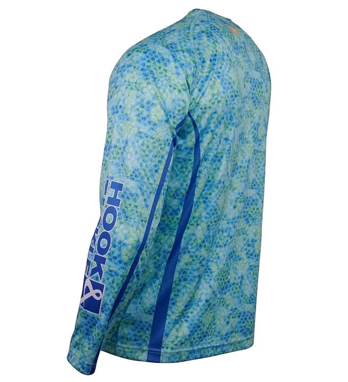 Hook & Tackle Men's Hexa Dreams L/S UV Fishing Shirt