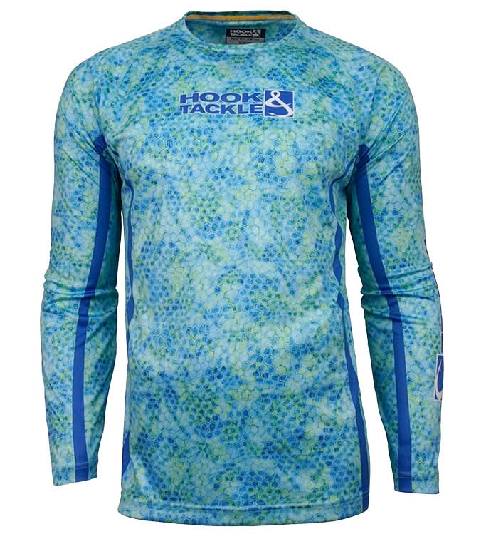 Hook & Tackle Men's Hexa Dreams L/S UV Fishing Shirt