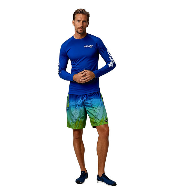 Hook & Tackle Men's Seamount L/S UV Fishing Shirt (S-2X)