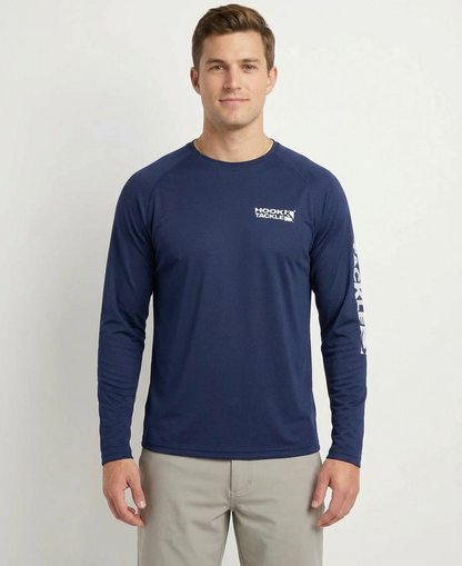 Hook & Tackle Men's Seamount L/S UV Fishing Shirt (3X)