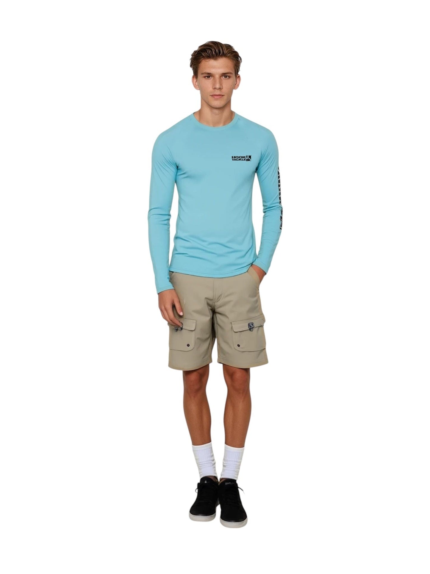 Hook & Tackle Men's Seamount L/S UV Fishing Shirt (S-2X)