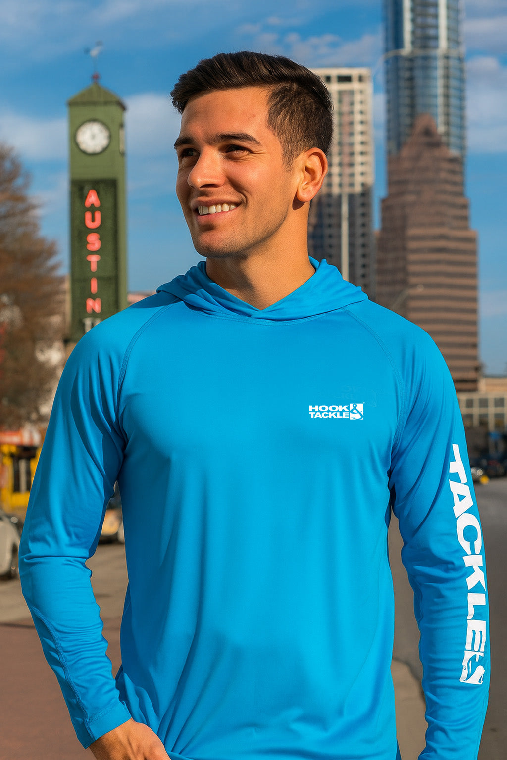 Hook & Tackle Men's Seamount L/S UV Fishing Hoodie (S-2X)