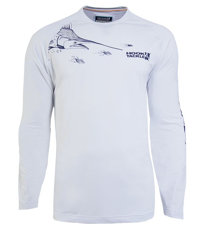 Hook & Tackle Men's Marlin Chase L/S Fishing Shirt