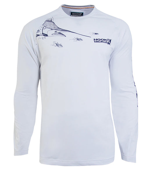 Hook & Tackle Men's Marlin Chase L/S Fishing Shirt