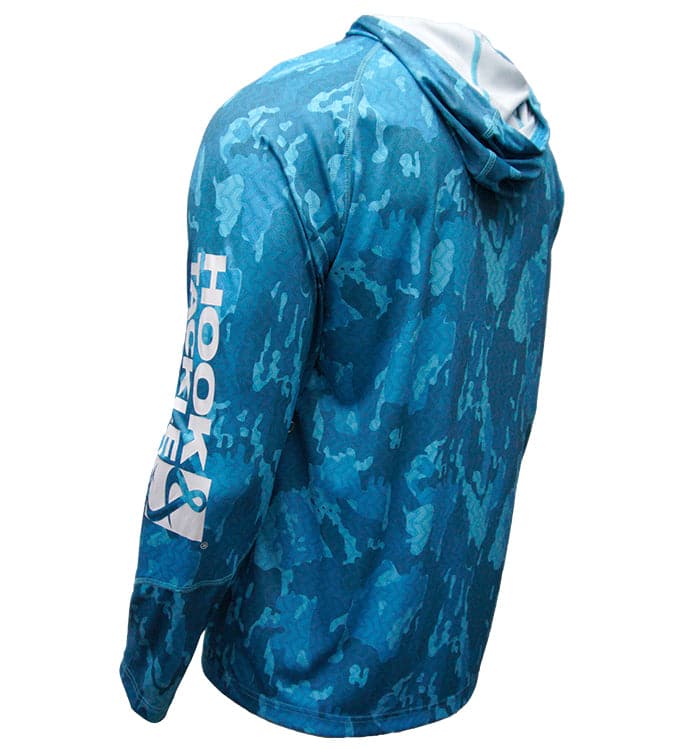 Hook & Tackle Men's Reef Bay L/S UV Fishing Hoodie