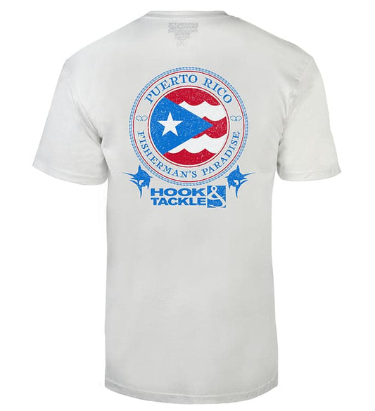 Hook & Tackle Men's H&T Puerto Rico Flag Premium T-Shirt