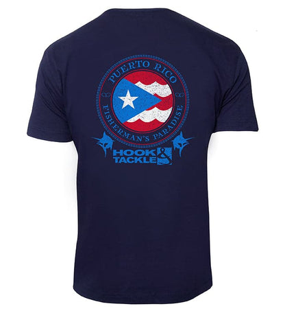 Hook & Tackle Men's H&T Puerto Rico Flag Premium T-Shirt