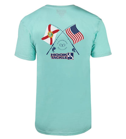 Hook & Tackle Men's Flamerica Premium T-Shirt