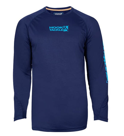 Hook & Tackle Men's American Fish L/S UV Fishing Shirt