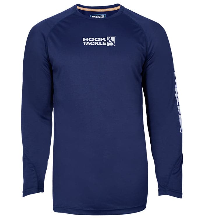 Hook & Tackle Men's Sail Fishing L/S UV Fishing Shirt