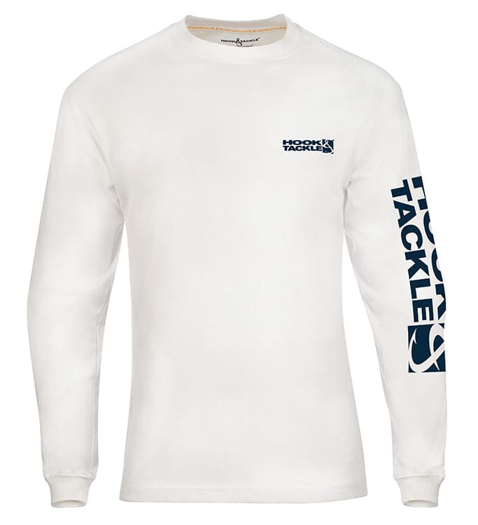 Hook & Tackle Men's Fish Flags L/S UV Fishing T-Shirt