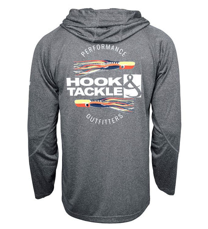 Hook & Tackle Men's Offshore Lures L/S UV Fishing Hoodie (S-2X)