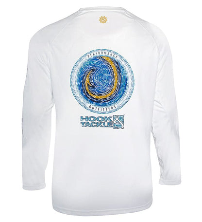 Hook & Tackle Men's Hooked L/S UV Fishing Shirt