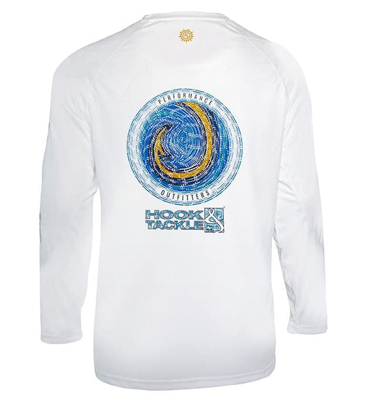 Hook & Tackle Men's Hooked L/S UV Fishing Shirt