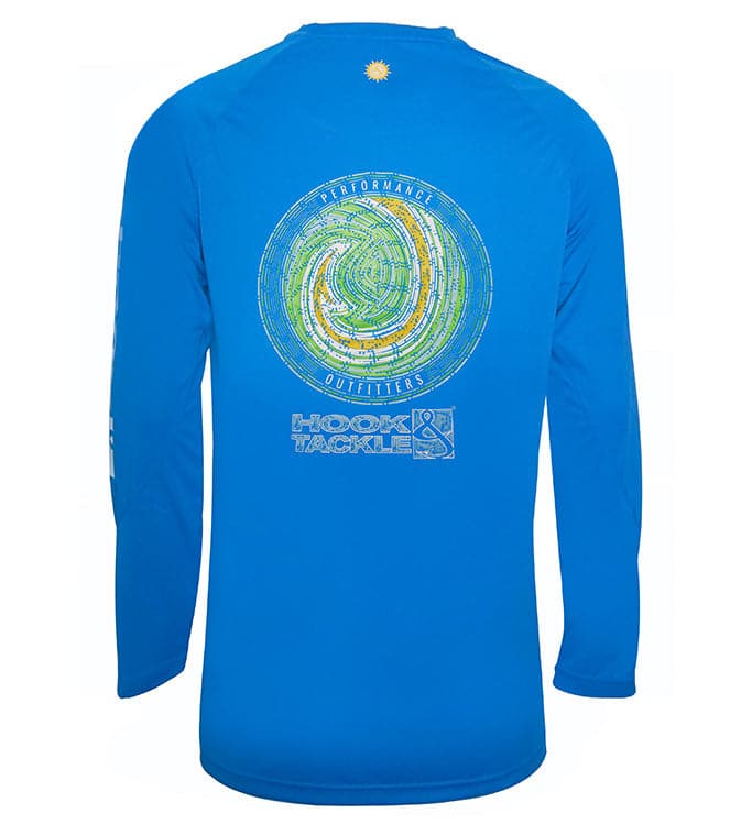 Hook & Tackle Men's Hooked L/S UV Fishing Shirt