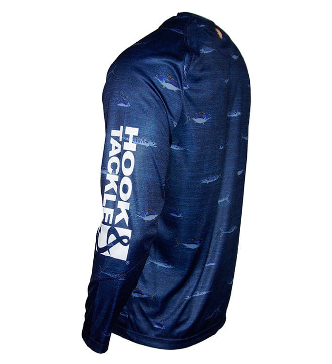 Hook & Tackle Men's Offshore Fish L/S UV Fishing Shirt
