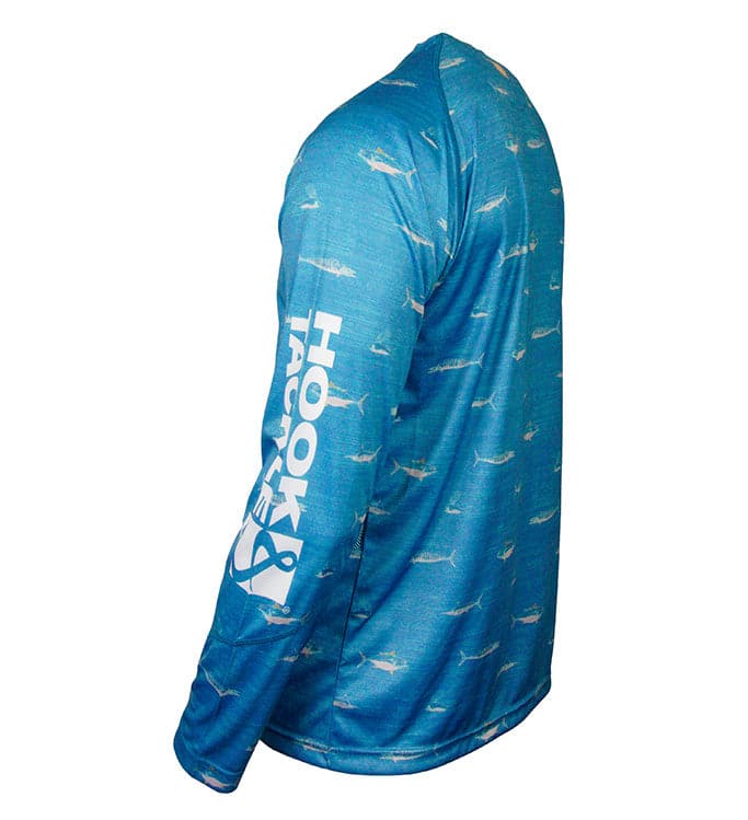 Hook & Tackle Men's Offshore Fish L/S UV Fishing Shirt