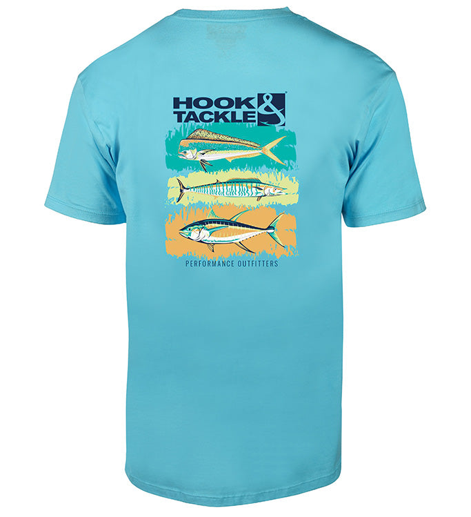 Hook & Tackle Men's Trio Premium T-Shirt