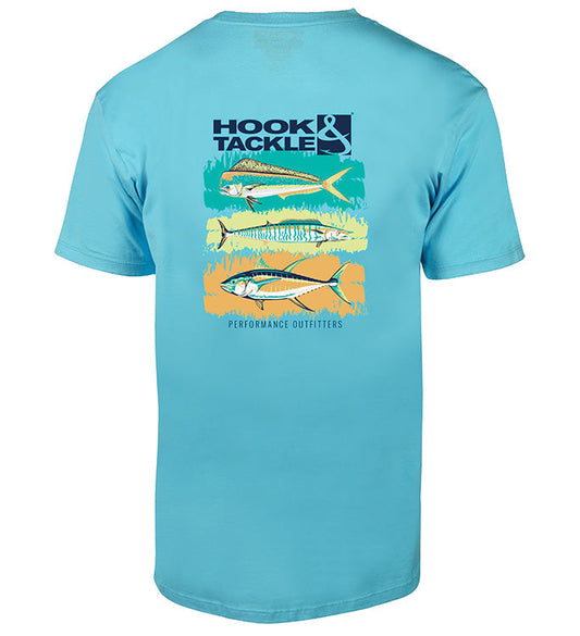 Hook & Tackle Men's Trio Premium T-Shirt