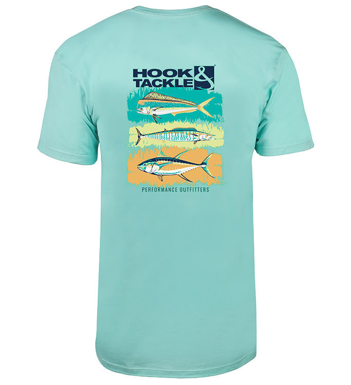 Hook & Tackle Men's Trio Premium T-Shirt