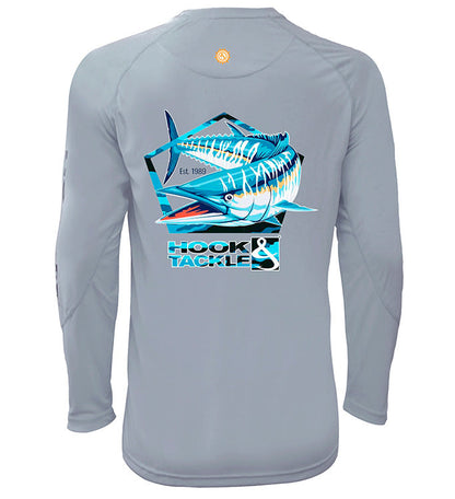 Hook & Tackle Men's Wahoo Pentagon L/S UV Fishing Shirt