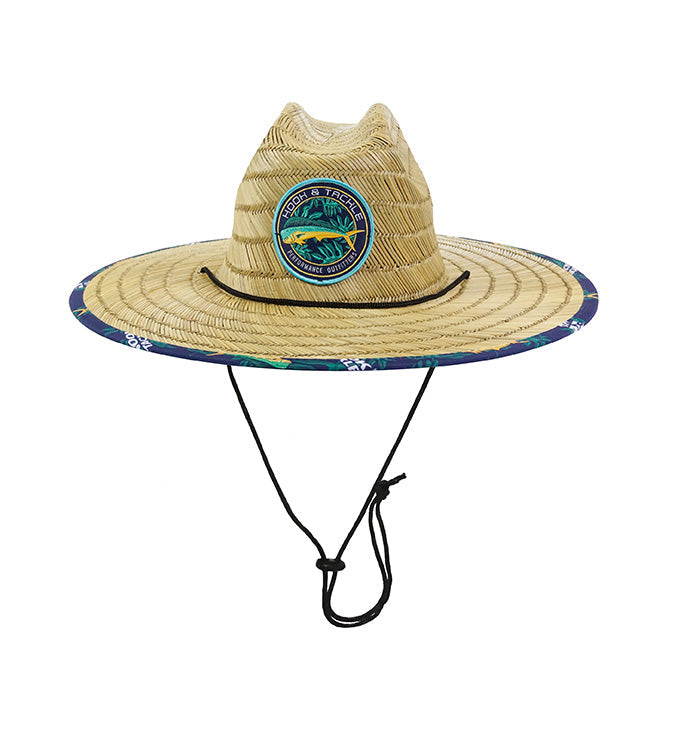 Hook & Tackle Mahi Mahi Tropics Straw Hat