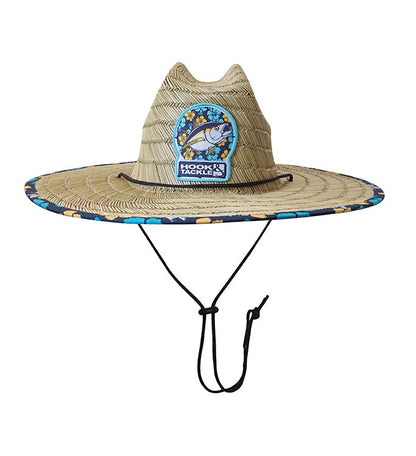 Hook & Tackle Tuna Tropical Straw Hat