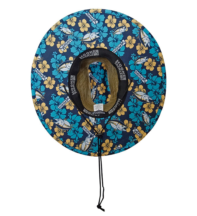Hook & Tackle Tuna Tropical Straw Hat