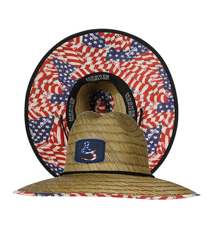 Hook & Tackle American Straw Hat