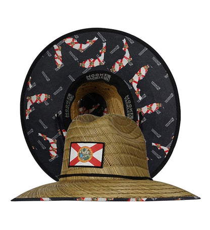 Hook & Tackle Florida Straw Hat