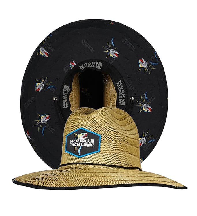 Hook & Tackle Tuna Straw Hat