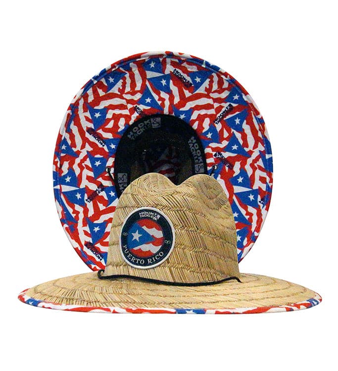 Hook & Tackle Puerto Rico Straw Hat