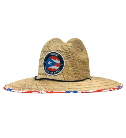 Hook & Tackle Puerto Rico Straw Hat