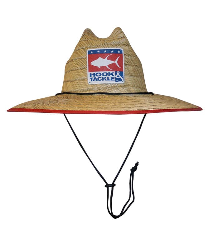Hook & Tackle White Tuna Straw Hat