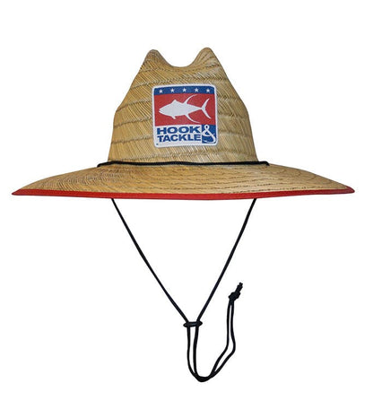 Hook & Tackle White Tuna Straw Hat