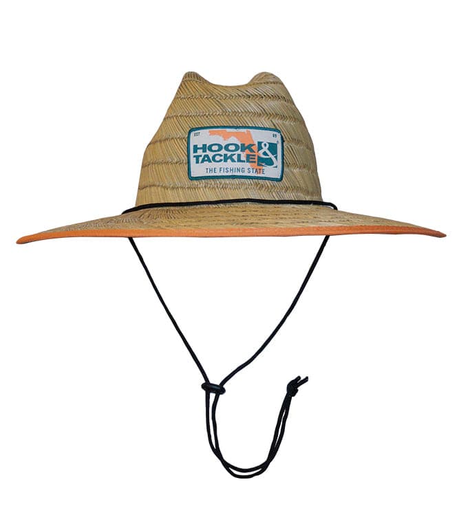Hook & Tackle Florida Tag Straw Hat