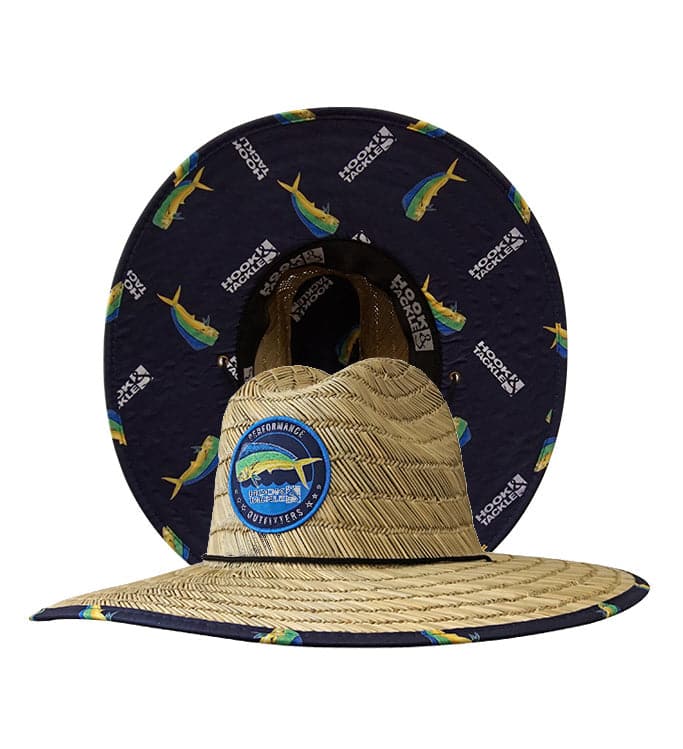 Hook & Tackle Mahi Mahi Straw Hat
