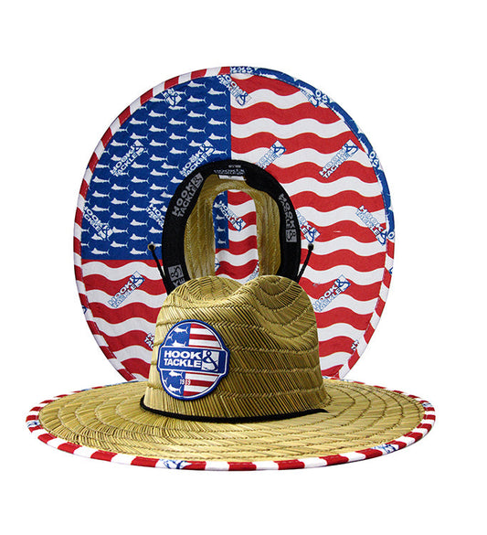 Hook & Tackle U.S. Marlins Straw Hat