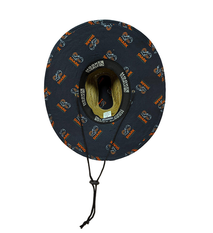 Hook & Tackle University of Miami Logo Straw Hat