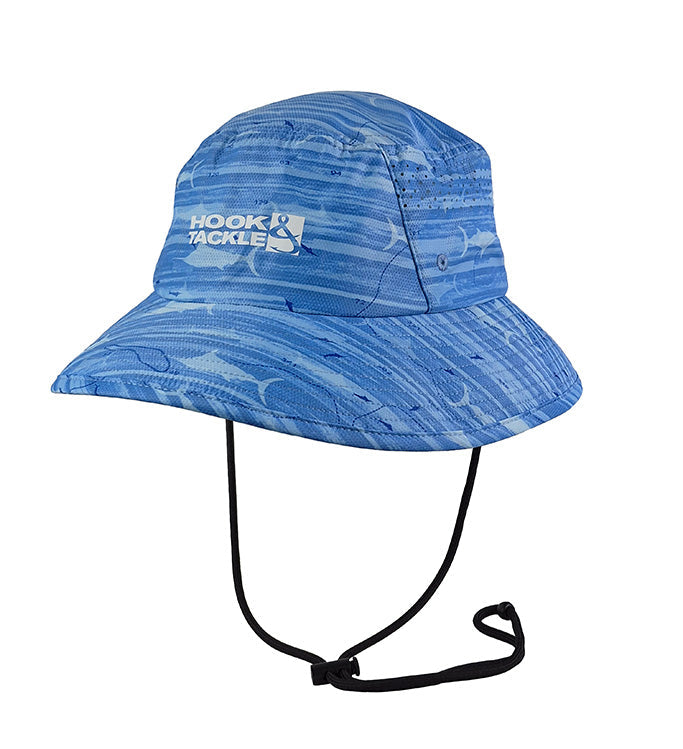 Hook & Tackle Marlin Latitude Printed Bucket Hat