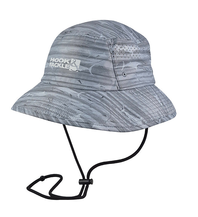 Hook & Tackle Marlin Latitude Printed Bucket Hat