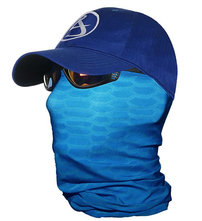 Hook & Tackle Camo Scales Face & Neck Gaiter