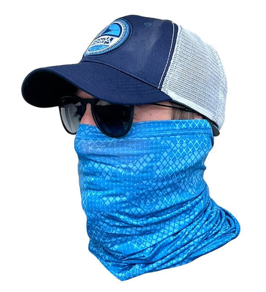 Hook & Tackle Geo Camo Face & Neck Gaiter