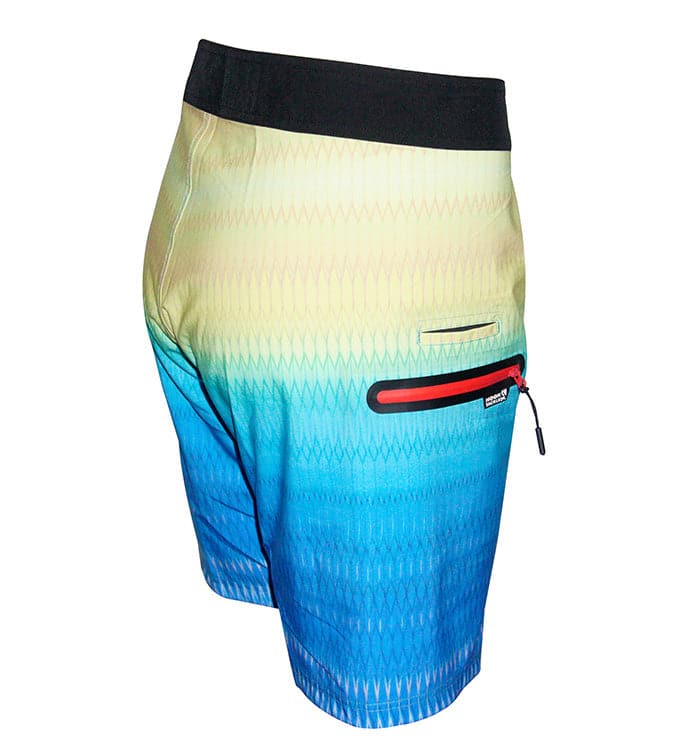 Hook & Tackle Men's Gradient Scales Stretch Boardshort
