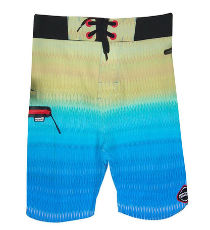 Hook & Tackle Men's Gradient Scales Stretch Boardshort
