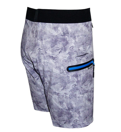 Hook & Tackle Men's Camo Hex Stretch Fishing Boardshort