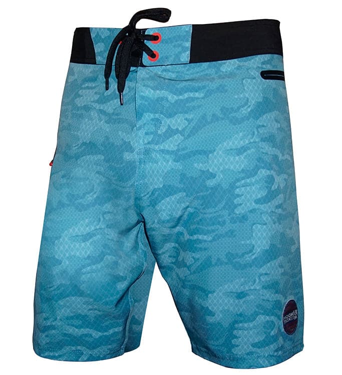Hook & Tackle Men's Geo Camo Stretch Fishing Boardshort