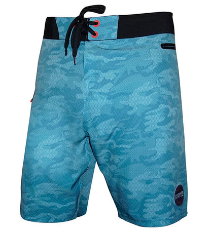 Hook & Tackle Men's Geo Camo Stretch Fishing Boardshort