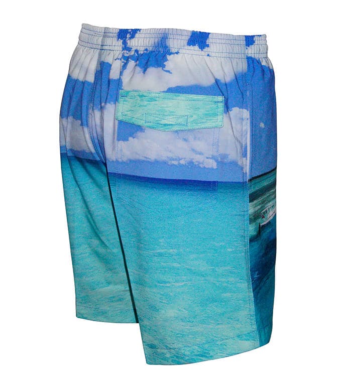 Hook & Tackle Men's Gulfstream Fishing Swim Trunk